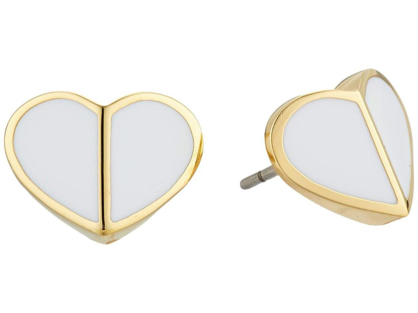 Heritage Spade Small Heart Studs Earrings
