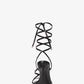 Dahlia Leather Lace-Up Sandal