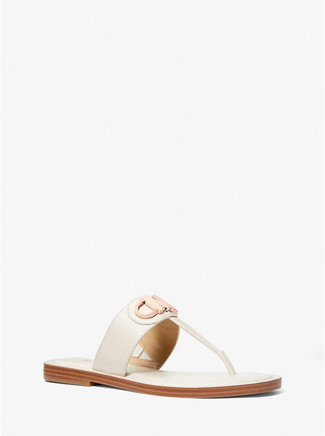 Parker Leather T-Strap Sandal