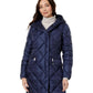 Hooded Long Quilt Puffer M426079C68