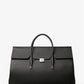 Campbell Extra-Large Pebbled Leather Weekender Bag