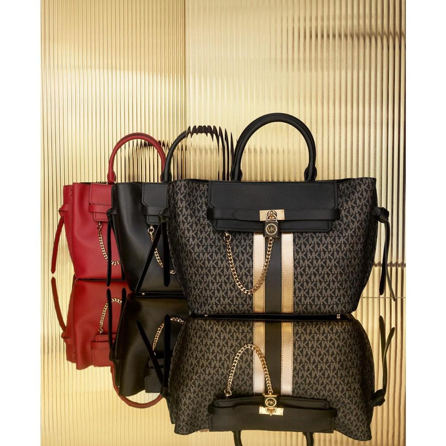 Hamilton Legacy Large Leather Belted Satchel