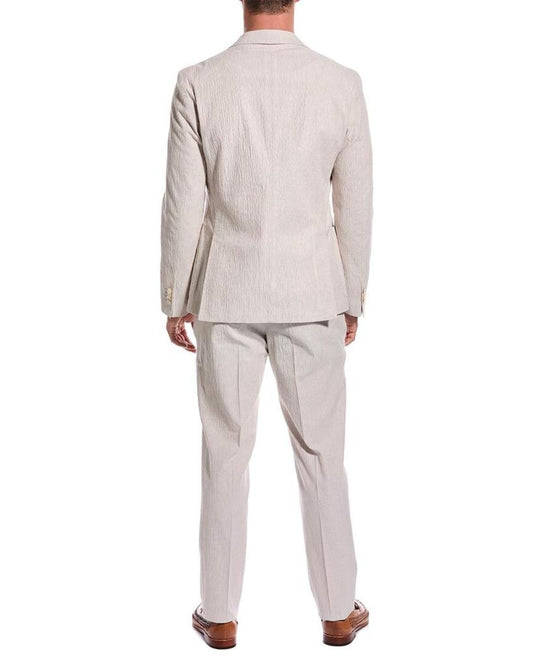 BOSS Hugo Boss 2pc C-Hanry Slim Fit Linen-Blend Suit