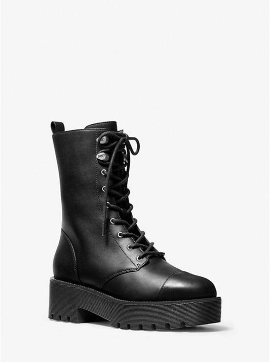 Bryce Leather Platform Combat Boot