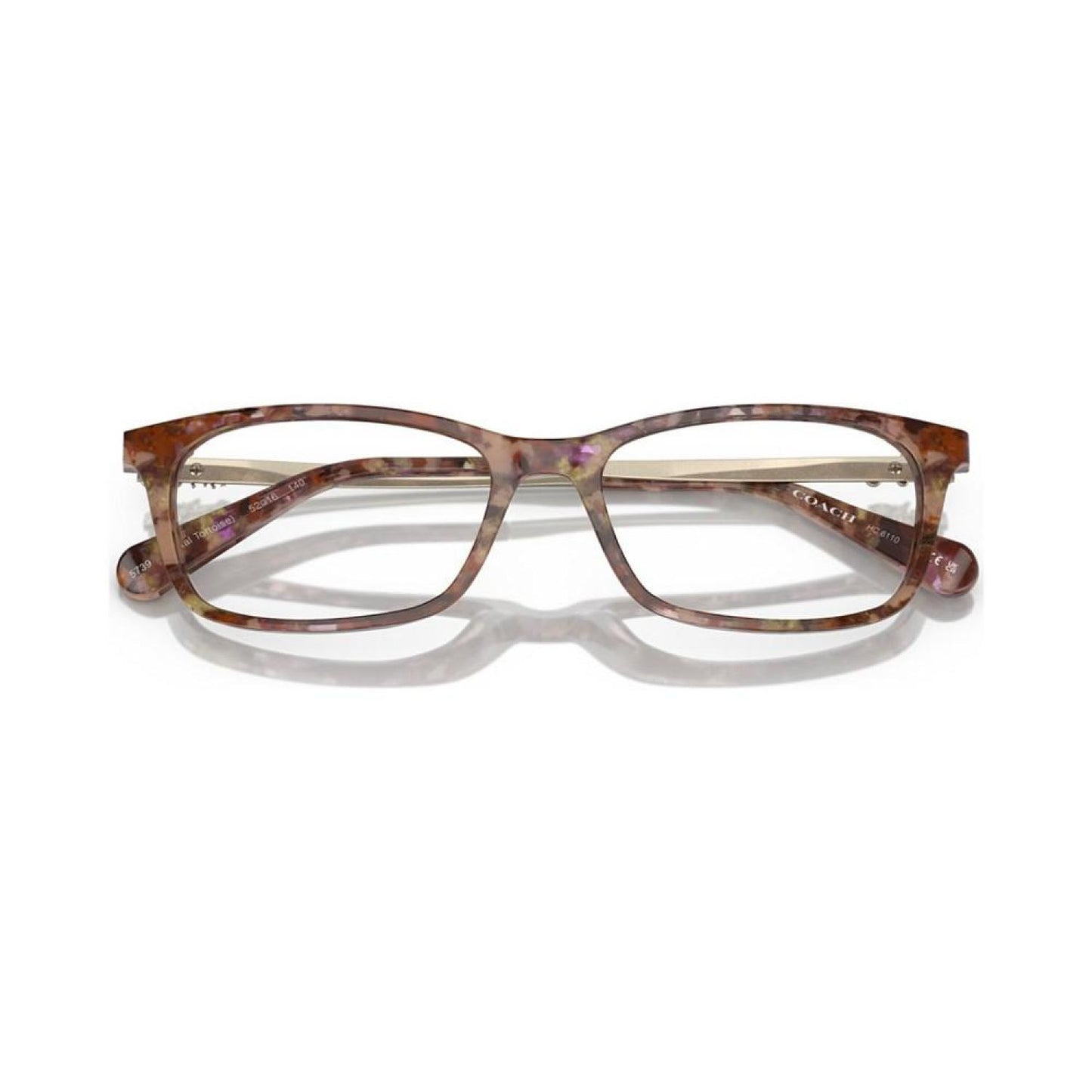 Women's Rectangle Eyeglasses, HC6110 52