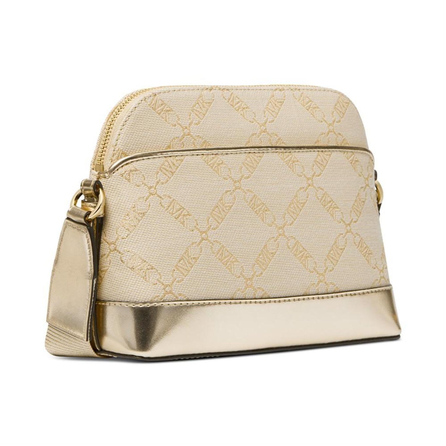 Logo Jet Set Charm Large Dome Crossbody with Webbing Strap
