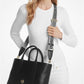 Luisa Medium Pebbled Leather Tote Bag