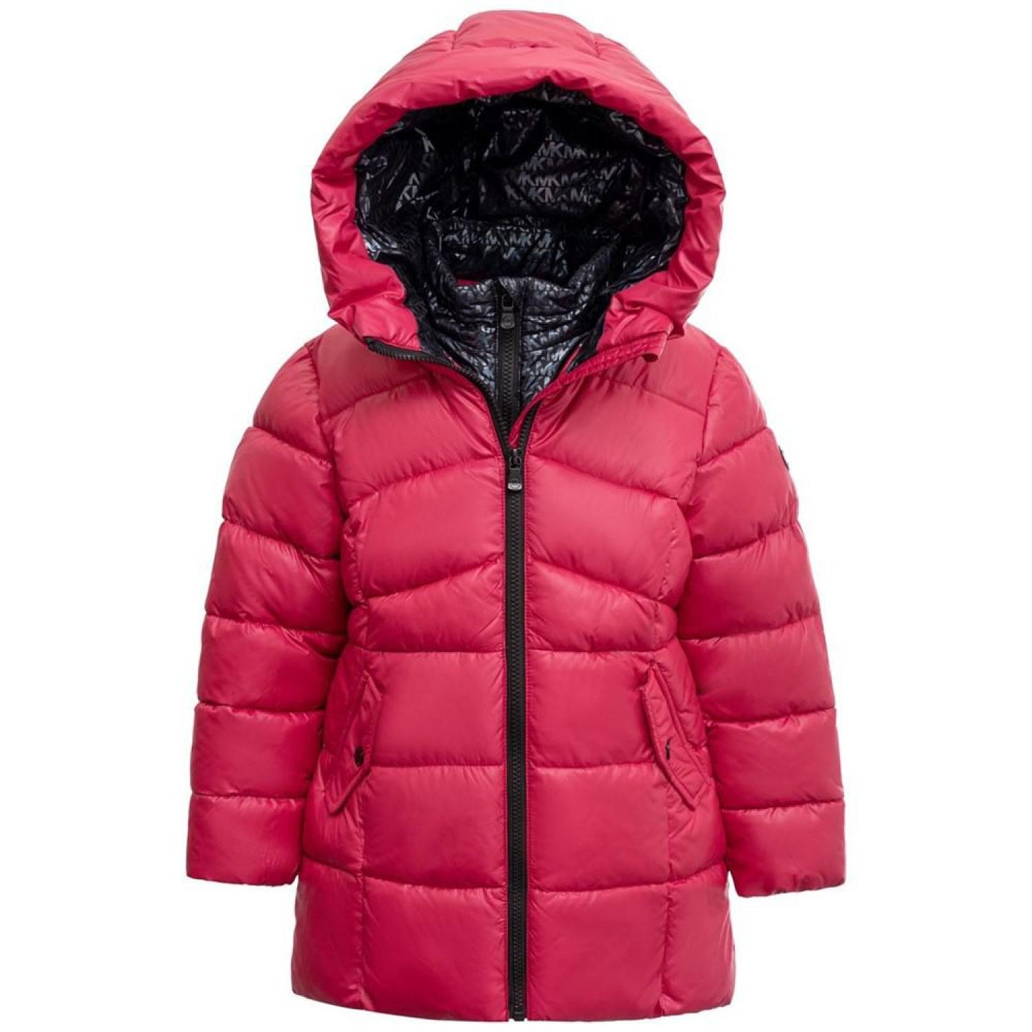 Toddler and Little Girls Heavy Weight Stadium Jacket