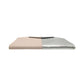 Fendi Grande Colorblock Clutch Bag in Pink and Silver Leather