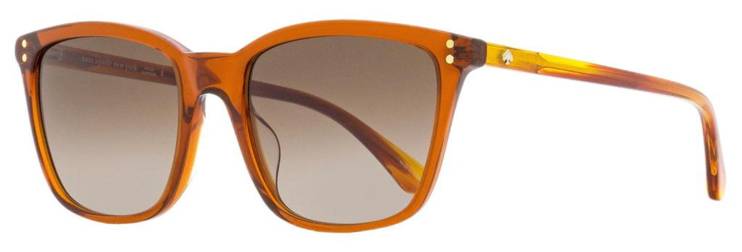 Kate Spade Women's Square Sunglasses Pavia 09QHA Brown 55mm