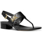Jilly Sandal Womens Faux Leather Thong T-Strap Sandals