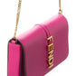 FENDI Fendigraphy Leather Wallet On Chain