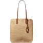 Eliza Medium North South Woven Tote