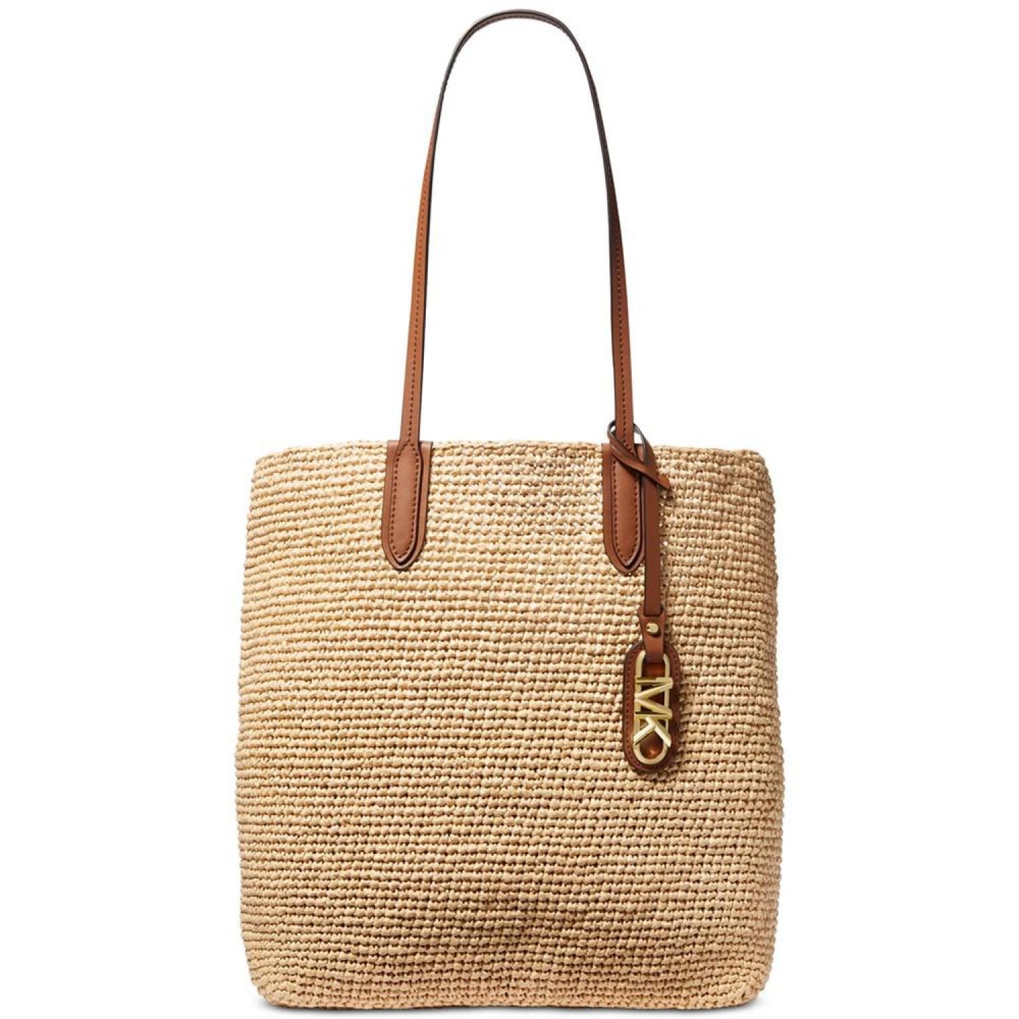 Eliza Medium North South Woven Tote