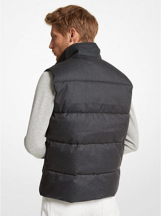 Hanworth Brushed Twill Quilted Vest
