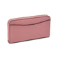 Morgan Saffiano Leather Zip Around Continental Wallet