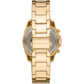 Women's Chronograph Blair Gold-Tone Stainless Steel Bracelet Watch 39mm