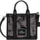 Black 'The Sequin Mini' Tote