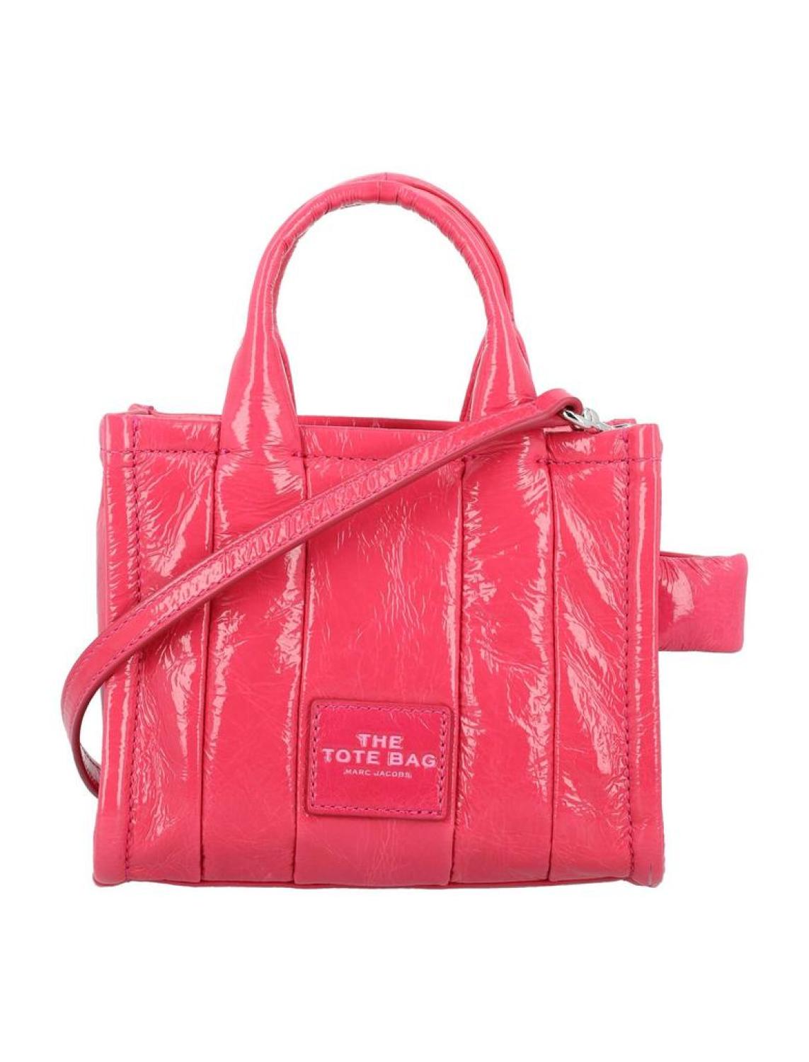 Marc Jacobs The Shiny Crinkle Micro Tote Bag