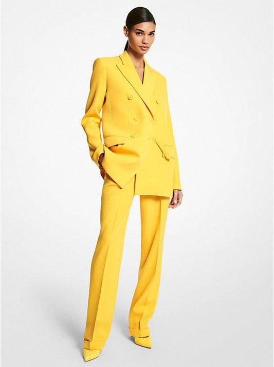 Wool Gabardine Tab Blazer