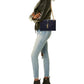 Saint Laurent Envelope Medium Canvas & Leather Shoulder Bag
