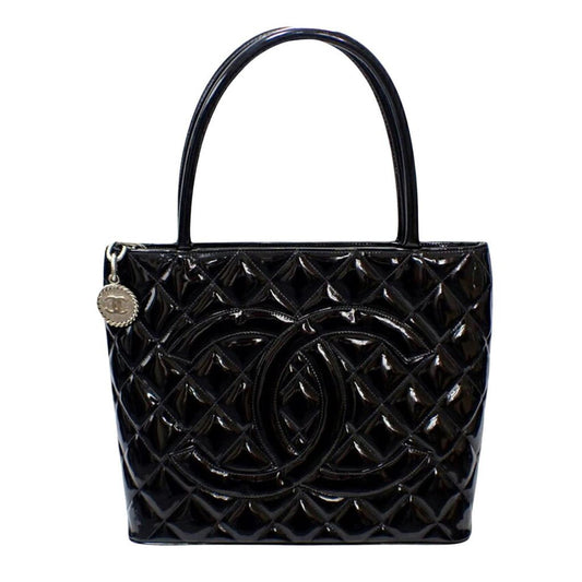 Chanel Medaillon  Leather Tote Bag (Pre-Owned)