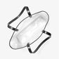 The Michael Large Clear Vinyl Tote Bag