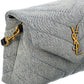 Saint Laurent LouLou Toy Matelasse Denim Shoulder Bag