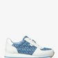 Monique Logo Jacquard Denim Trainer