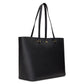 Crosshatch Leather Large Karly Tote