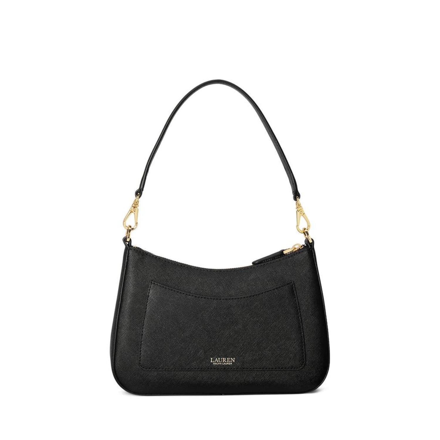 Ralph Lauren★Crosshatch Leather Medium Danni Bag Lauren Ralph Lauren Women's Crosshatch Leather Medium Danni
