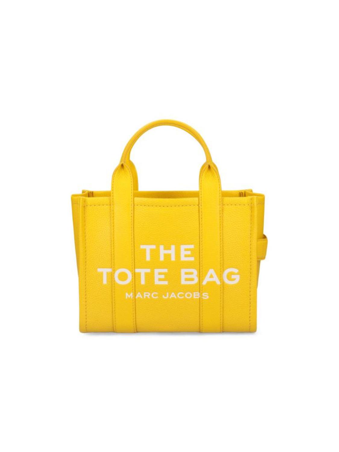 Marc Jacobs Logo Printed Zipped Small Tote Bag