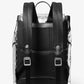 Hudson Logo Embossed Metallic Backpack