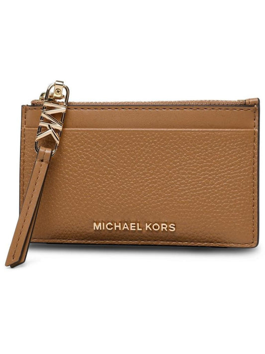 Michael Michael Kors Logo Lettering Zipped Wallet