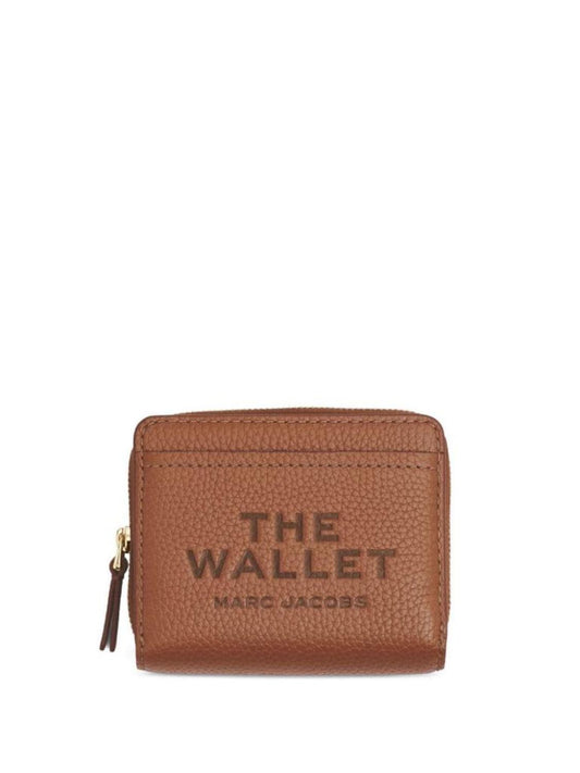 Marc Jacobs Logo Printed Zipped Mini Compact Wallet