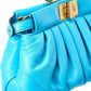 FENDI Peekaboo Leather Clutch