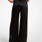 Satin Wide-Leg Pants
