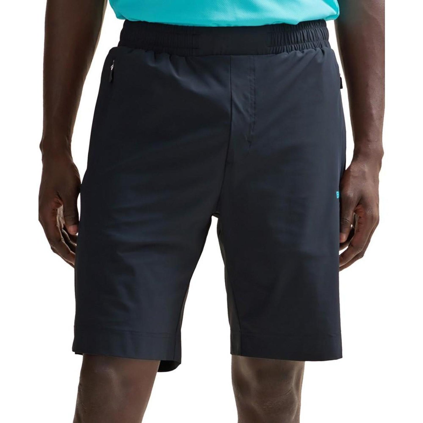 Men's Decorative Reflective Artwork Regular-Fit Shorts