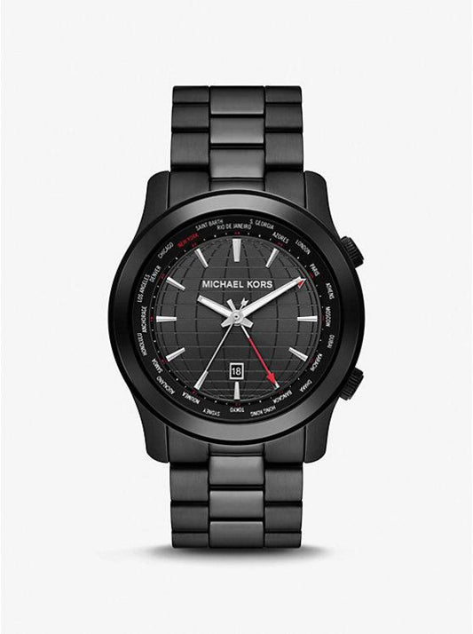 Oversized Runway Black-Tone  Watch