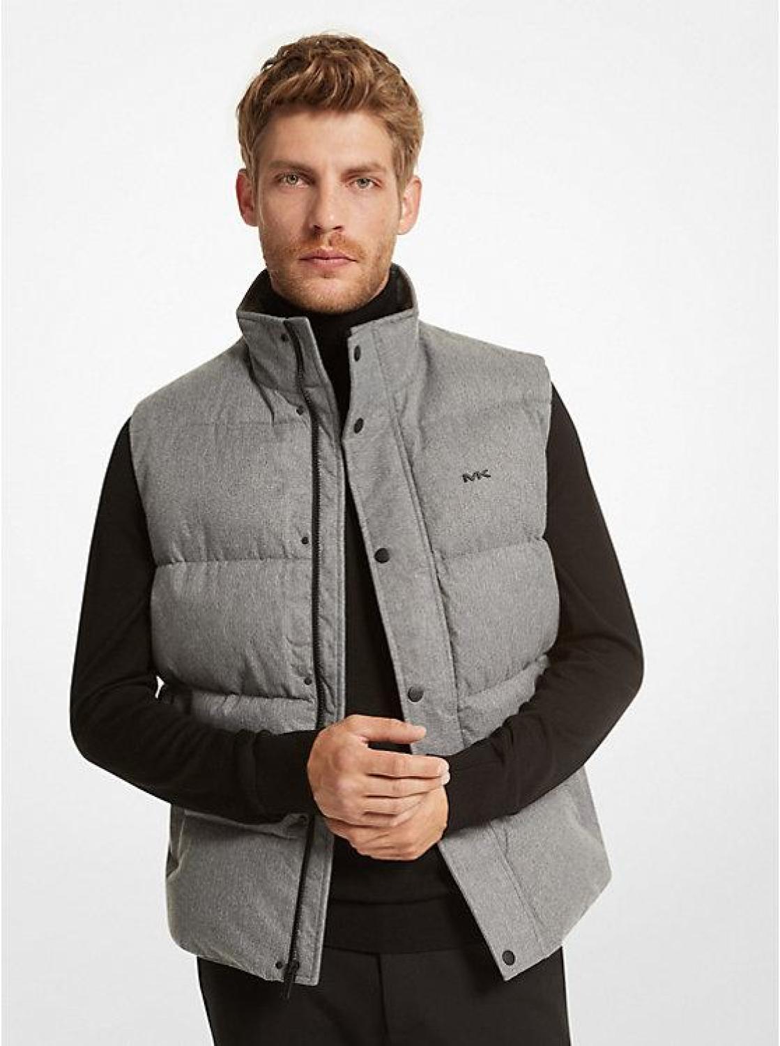 Hanworth Brushed Twill Quilted Vest