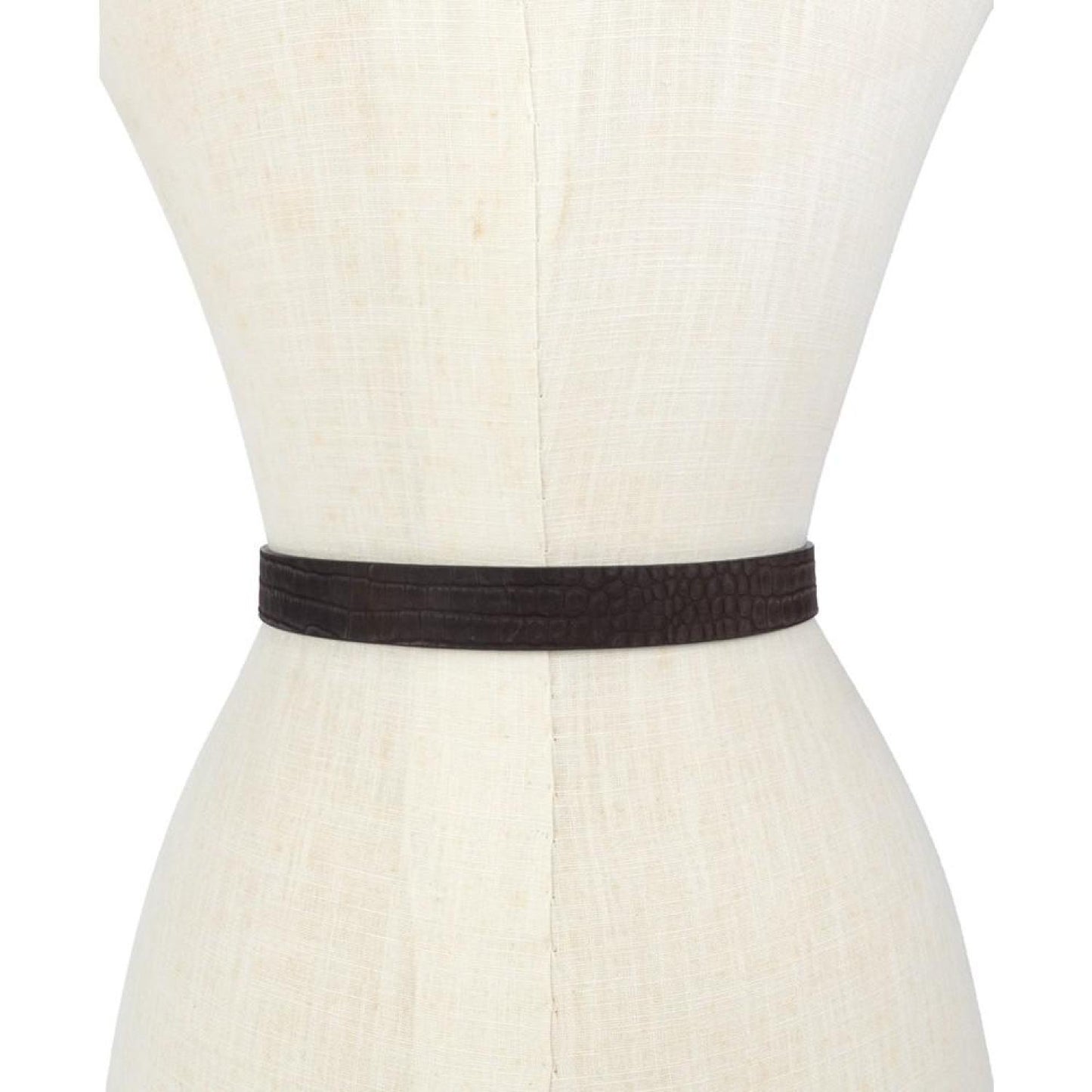 Women's Croc-Embossed Belt