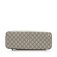 Gucci  GG Supreme Linea A Zip Satchel (Pre-Owned)