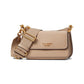 Double Up Pebbled Leather Crossbody