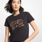 Logo Aviator Print Organic Cotton T-Shirt