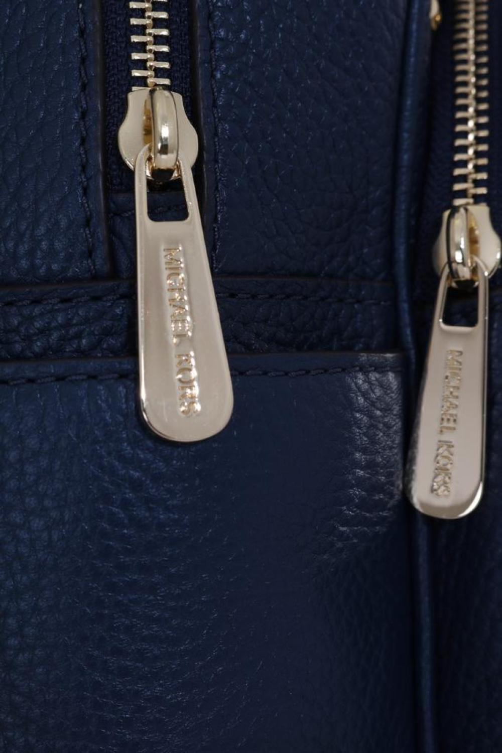 Michael Kors blue ABBEY Leather Backpack Women's Bag