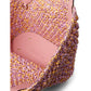 Small Popcorn Texture Straw Tote