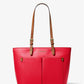 Jet Set Medium Pebbled Leather Pocket Tote Bag