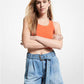 Denim Belted Shorts