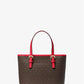 Jet Set Travel Extra-Small Logo Top-Zip Tote Bag