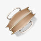 Mercer Large Leather and Signature Logo Accordion Tote Bag